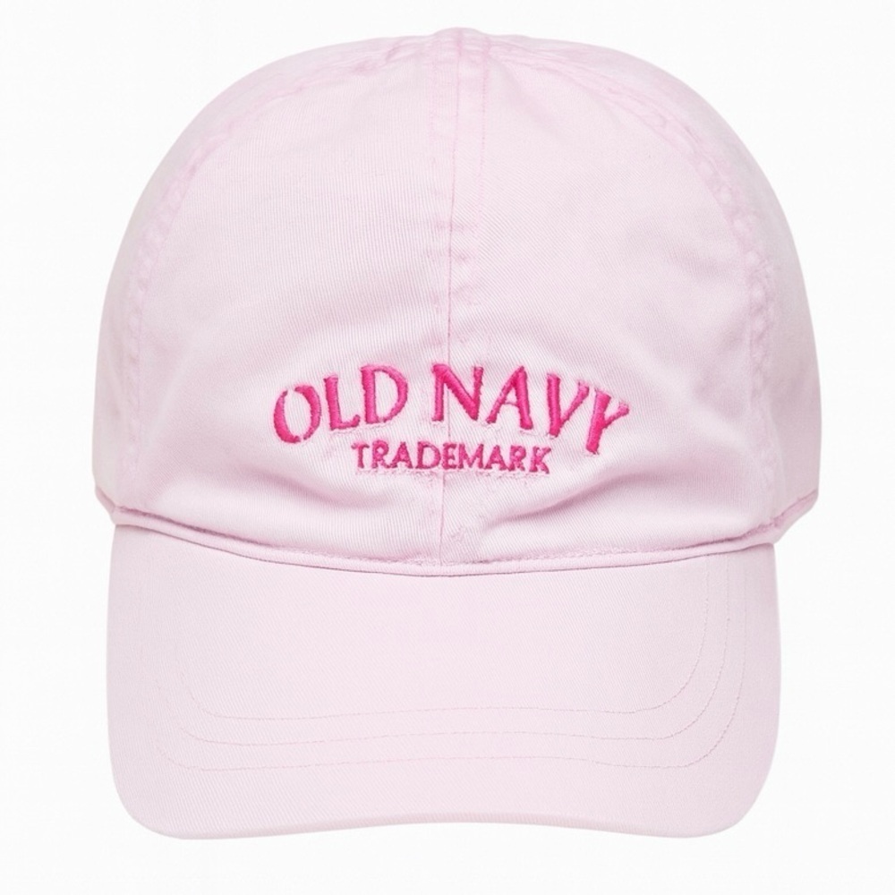 Old Navy Pink Trademark Baby Baseball Hat